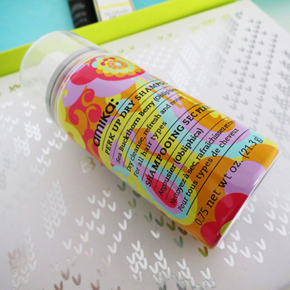 New Amika Perk Up Dry Shampoo Spray .75oz TRAVEL SIZE!